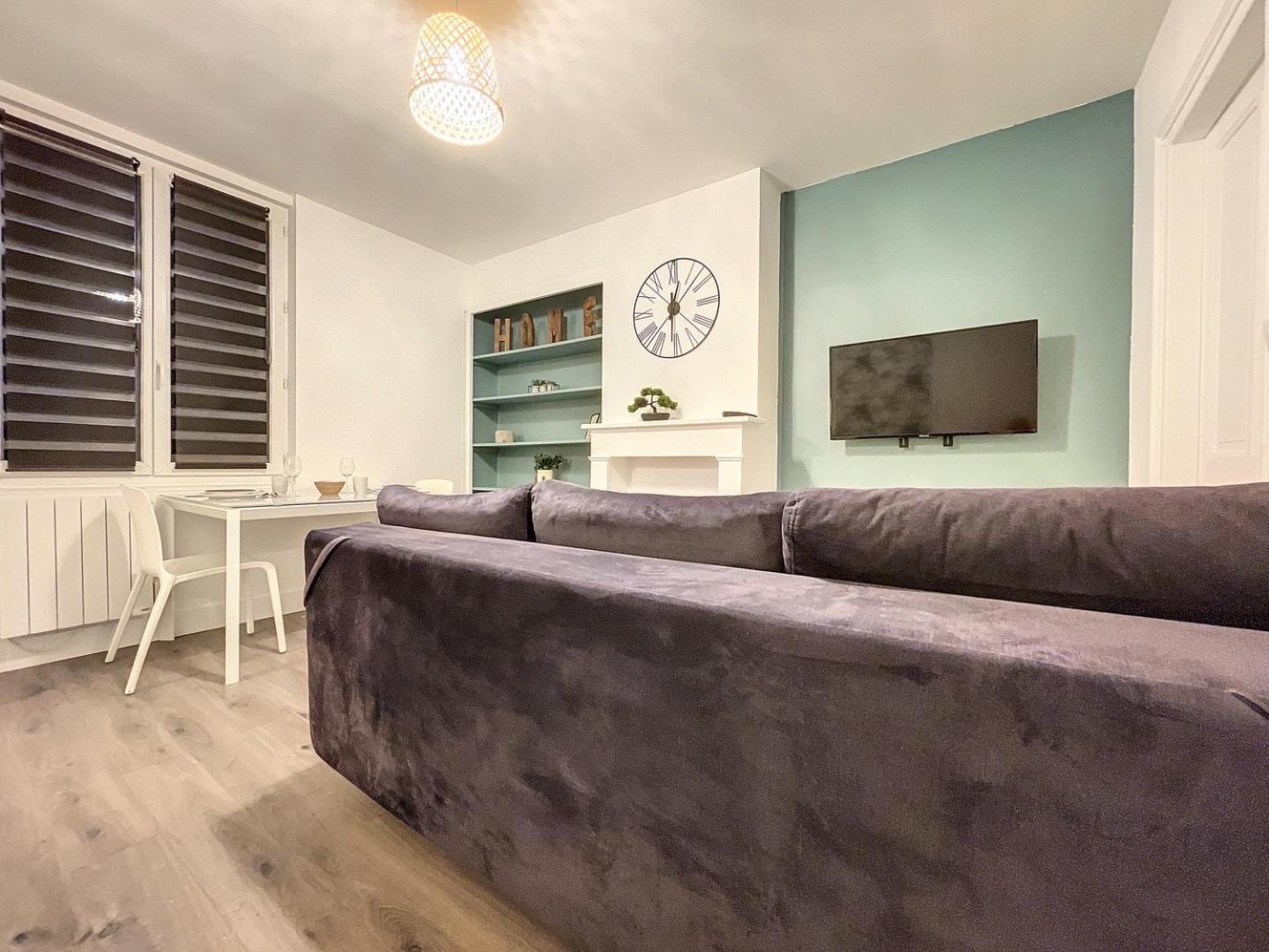 Coeur De Ville, T2 Cosy & Elegant Dunkirk Exteriör bild